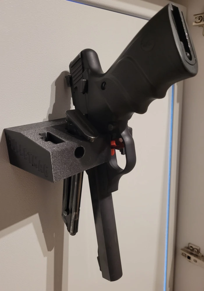 Uchwyt na broń BROWNING BUCK MARK / RUGER MK IV/III .22LR + 2 magazynki (wkładane od góry)