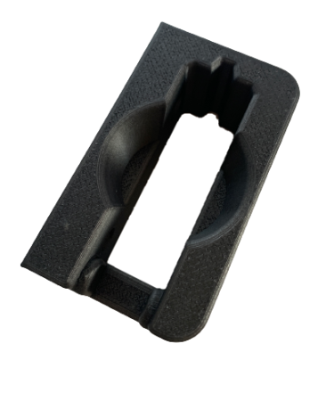 Uchwyt na rewolwer (mocowanie bokiem - wkładanie od góry)