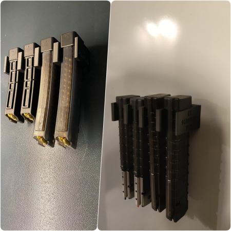 Uchwyt na magazynki CZ Scorpion EVO 3 (wkładane z przodu)