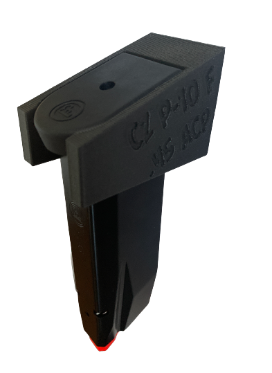 Uchwyt na magazynki CZ P-10 F kal. 45 Auto (wkładane z przodu)