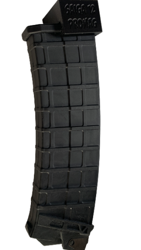 Przejdź do produktu Uchwyt na magazynki do strzelby SAIGA 12 PROMAG (podwieszane)