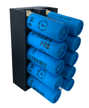 Przejdź do produktu Uchwyt / wieszak na amunicję 12GA (wkładanie od góry w rzędach)