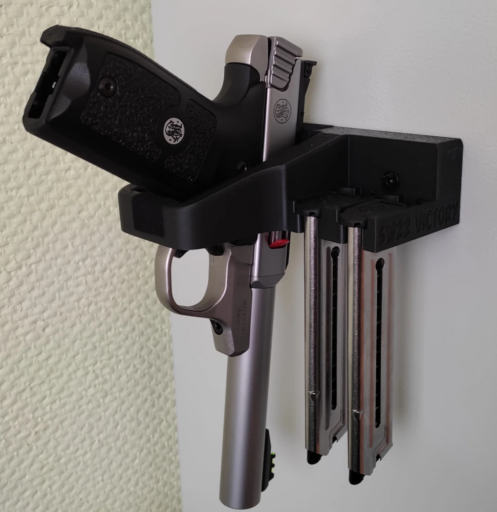 Uchwyt na broń SMITH & WESSON SW22 VICTORY + 2 magazynki (wkładane z przodu)