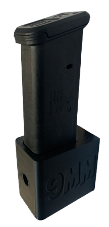 Uchwyt / pojemnik UNIWERSALNY  na magazynki dwurzędowe 9MM (wkładane od góry)