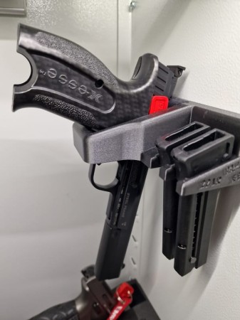 Uchwyt na broń HAMMERLI X-ESSE + 2 magazynki (wkładane z przodu)
