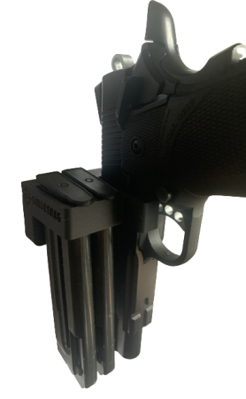 Uchwyt na broń COLT 1911 i magazynki .22LR / 45 ACP(wkładane od góry)
