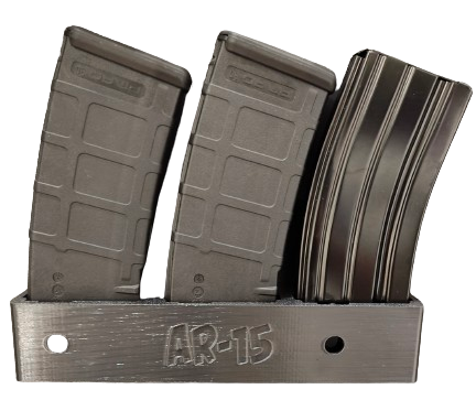 Uchwyt na 3 magazynki AR / CMMG (wkładanie od góry - bokiem)