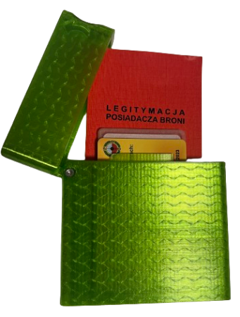 Etui na dokumenty (pozwolenie na broń, dowód osobisty, kartę)