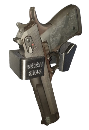 Uchwyt na DESERT EAGLE (mocowanie bokiem - wkładanie od góry)