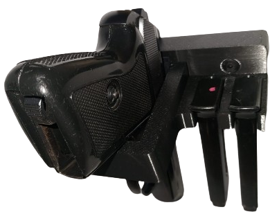Uchwyt na broń P-64 "CZAK" + 2 magazynki (wkładane z przodu)