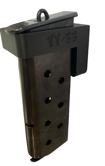Uchwyt na magazynki TT - 33 / Walther P38 / Zastava M57 (wkładane od góry)