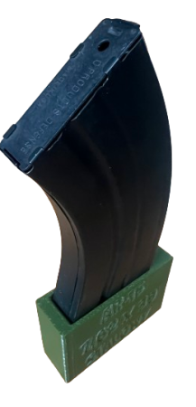 Uchwyt na magazynki AR-15 kaliber 7,62x39 magazynki stalowe (wkładane od góry)