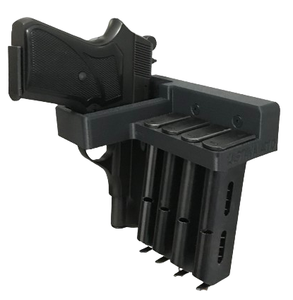 Uchwyt na broń Zastava M70 + magazynki (wkładane od góry)