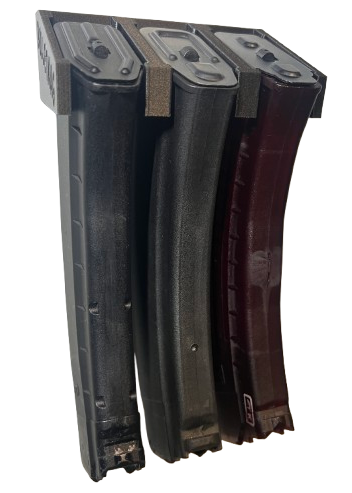 Uchwyt na magazynki AK 7.62x39 stalowe / polimerowe (wkładane z przodu)
