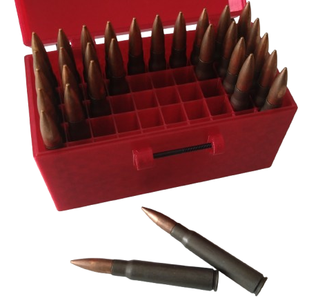 Przejdź do produktu Pudełko / pojemnik na amunicję 7,92x57 MAUSER (pokrywka na zapięcie)