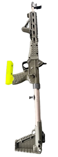 Uchwyt / wieszak na PCC / AR 9MM z magazynkami GLOCK - wkładanie w gniazdo magazynka