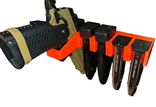 Przejdź do produktu Uchwyt na broń krótką 2011 STI 9MM (również z latarką/kolimatorem) i magazynek / magazynki 9mm (wkładane z przodu)