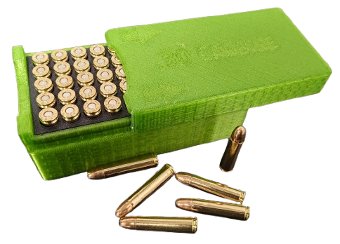 Przejdź do produktu Pudełko / pojemnik na amunicję .30 CARBINE (przesuwana pokrywka)