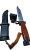 Uchwyt / wieszak na bagnet do AK 47