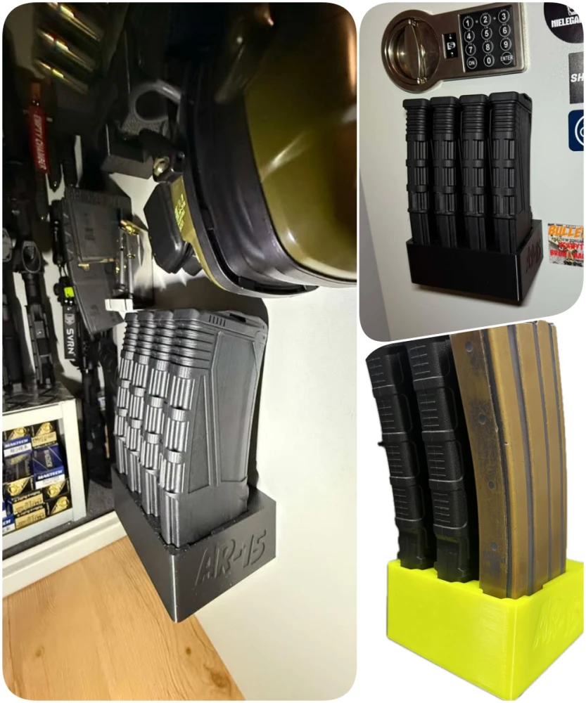 Uchwyt na magazynki AR AR-15 / M16 5.56 / .223 REM / 7.62 / CMMG Bravo .22LR (wkładane od góry) UNIWERSALNY