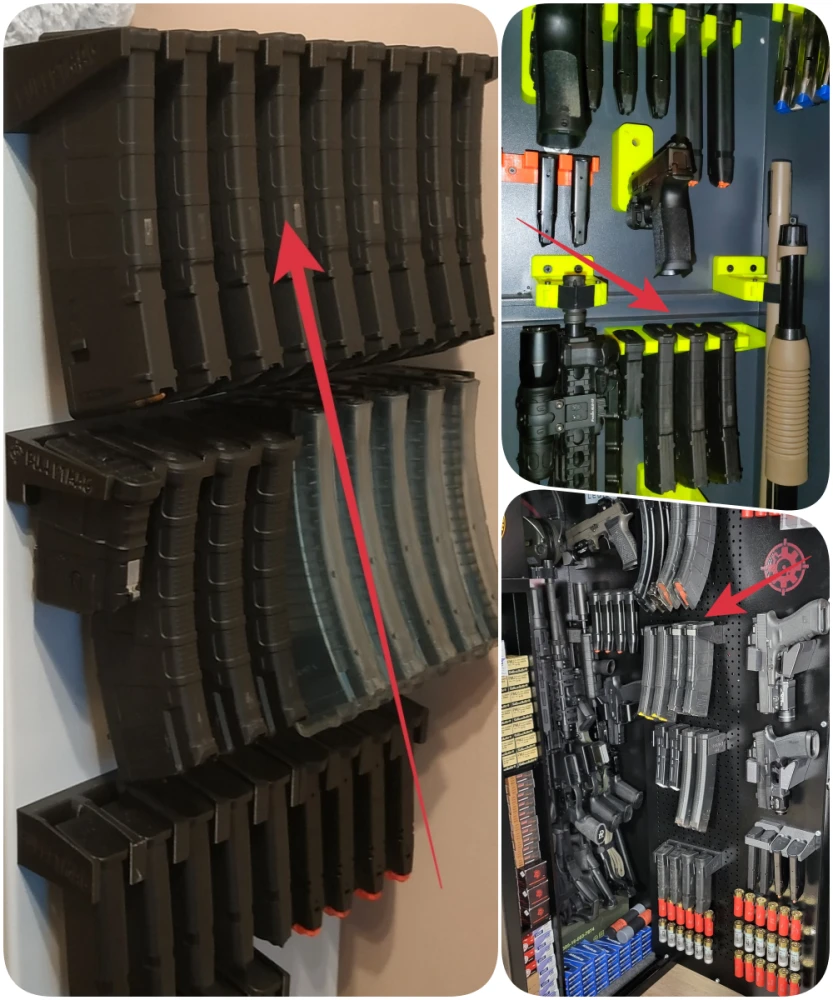 Uchwyt na magazynki AR MAGPUL / AR-15 / M16 5.56 /.223 MAGPUL (wkładane z przodu)