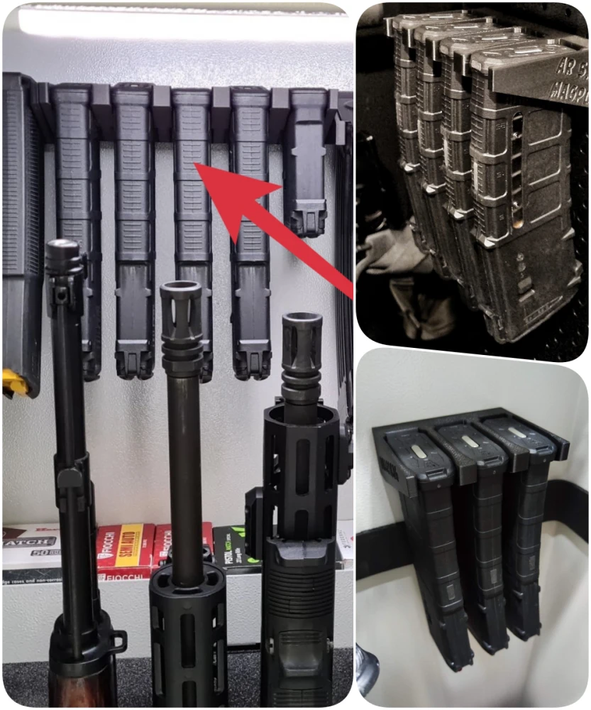 Uchwyt na magazynki AR MAGPUL / AR-15 / M16 5.56 /.223 MAGPUL (wkładane z przodu)