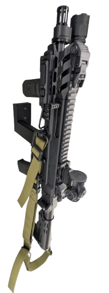Przejdź do produktu Uchwyt / wieszak na HUGLU MOHAC PCC 9x19MM - wkładanie w gniazdo magazynka