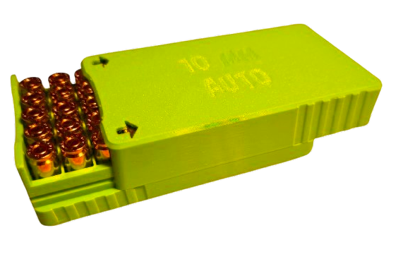 Przejdź do produktu Pudełko / pojemnik na amunicję 10MM AUTO (przesuwana pokrywka)