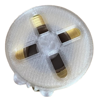 Dyspenser DUŻY na zaklejki + 500 szt zaklejek 25mm