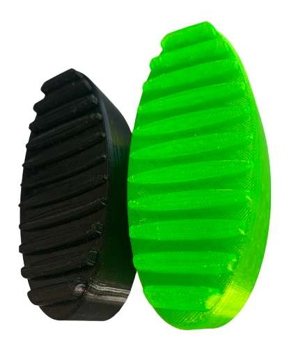 Gumowa nakładka na stopkę kolby do pistoletu SKORPION vz.61