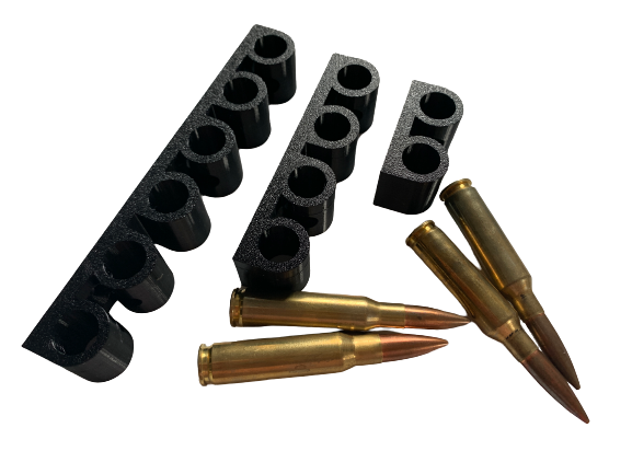 Ładownica na amunicję - przykręcana do szyny M-LOK / KEYMOD (kaliber do wyboru) + śruby T-NUT