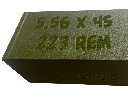 Pudełko / pojemnik na amunicję AR .223 REM / 5.56x45 NATO (przesuwana pokrywka)